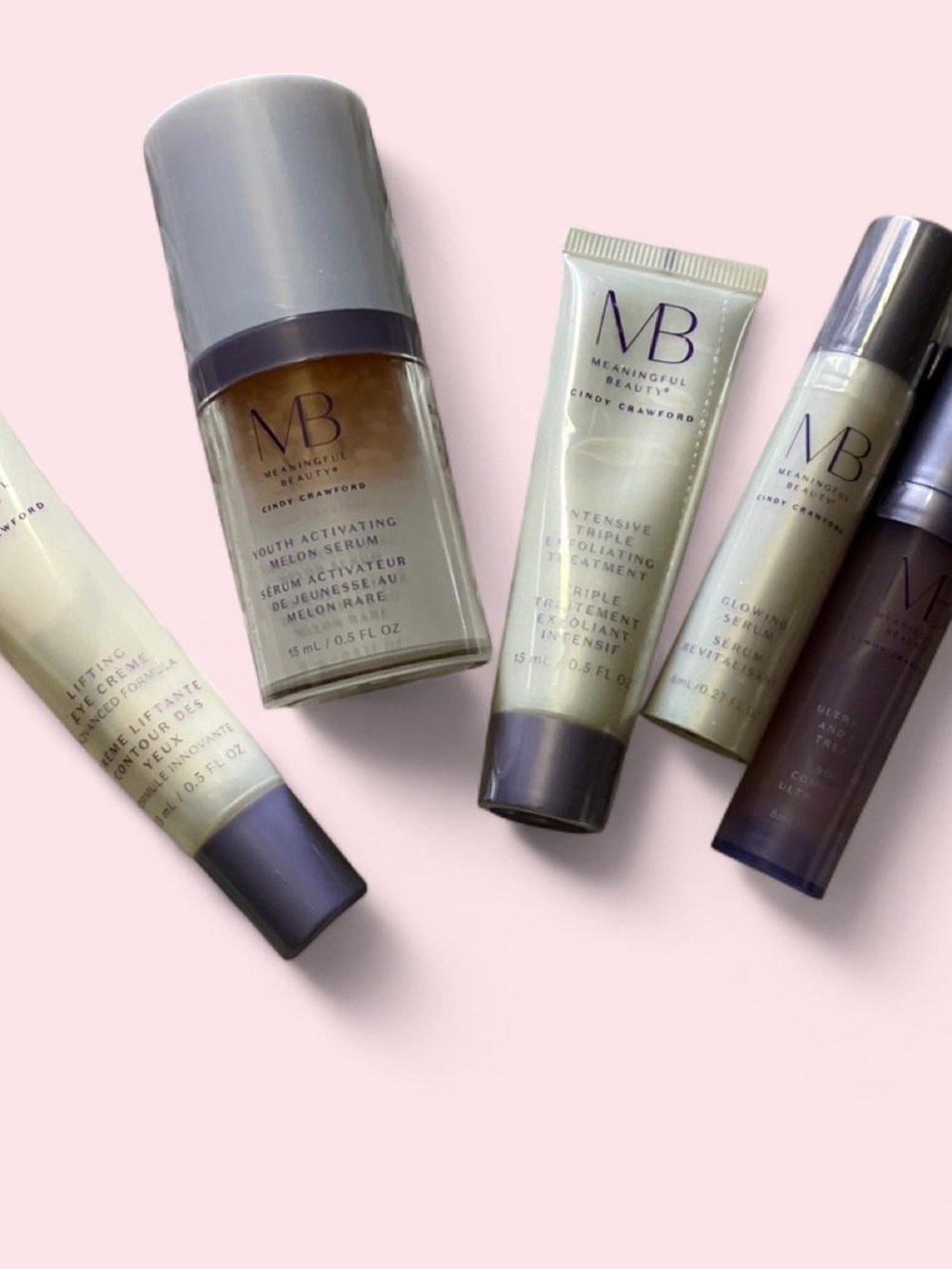 Cindy Crawford Meaningful Beauty Skincare Set Melon Serum